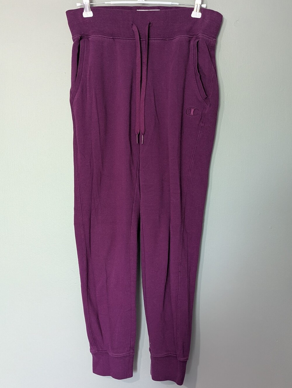 Champion Women's Deep‎ Purple Fleece Joggers Sweatpants